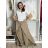 Sommerliche Wickelhose für Damen (Einheitsgröße S/M/L) ITALIENISCHE MODE IM426159 M/L/XL růžová fuchsiová