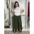 Sommerliche Wickelhose für Damen (Einheitsgröße S/M/L) ITALIENISCHE MODE IM426159 M/L/XL růžová fuchsiová