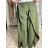 Sommerliche Wickelhose für Damen (Einheitsgröße S/M/L) ITALIENISCHE MODE IM426159 M/L/XL růžová fuchsiová