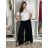 Sommerliche Wickelhose für Damen (Einheitsgröße S/M/L) ITALIENISCHE MODE IM426159 M/L/XL růžová fuchsiová