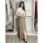 Sommerliche Wickelhose für Damen (Einheitsgröße S/M/L) ITALIENISCHE MODE IM426159 M/L/XL Königsblau
