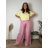 Lange Sommerhose in Übergröße für Damen (S/M/L Einheitsgröße) ITALIAN FASHION IM425271