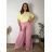 Lange Sommerhose in Übergröße für Damen (S/M/L Einheitsgröße) ITALIAN FASHION IM425271