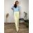 Lange Sommerhose in Übergröße für Damen (S/M/L Einheitsgröße) ITALIAN FASHION IM425271
