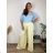 Lange Sommerhose in Übergröße für Damen (S/M/L Einheitsgröße) ITALIAN FASHION IM425271