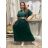 Sommerhemdkleid mit Gürtel, kurze Ärmel, Damen (42/44/46 EINHEITSGRÖSSE) ITALIAN FASHION IM425036