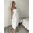 Langes trägerloses Partykleid für Damen (S/M/L EINHEITSGRÖSSE) ITALIAN FASHION IMPLP2365360011A S / M / L beige