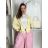 Ärmellose Jacke mit langen Ärmeln (uni sl) ITALIENISCHE Mode IMC17326