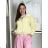 Ärmellose Jacke mit langen Ärmeln (uni sl) ITALIENISCHE Mode IMC17326