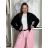 Ärmellose Jacke mit langen Ärmeln (uni sl) ITALIENISCHE Mode IMC17326