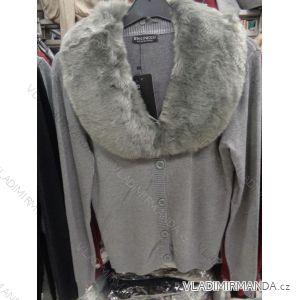 Pullover mit Pelzfrauen (m-xl) HA-LIE L9963
