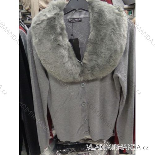 Pullover mit Pelzfrauen (m-xl) HA-LIE L9963
