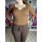 Damen-Strickpullover mit Stehkragen und langen Ärmeln (Einheitsgröße S/M) ITALIAN FASHION IMPLI228596