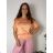 Elegante Hose mit Gürtel für Damen (S/M/L ONE SIZE) ITALIAN FASHION IM425057