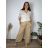 Übergroßer gestrickter Langarmpullover für Damen (S/M EINHEITSGRÖSSE) ITALIAN FASHION IMSN2416125