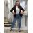 Damen-Langarmjacke (S/M ONE SIZE) ITALIAN FASHION IMPDY23MDUE991838