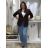 Damen-Langarmjacke (S/M ONE SIZE) ITALIAN FASHION IMPDY23MDUE991838