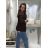Damen-Langarmjacke (S/M ONE SIZE) ITALIAN FASHION IMPDY23MDUE991838