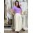 Elegante, lange Jogginghose für Damen (Einheitsgröße S/M/L) ITALIAN FASHION IMD23634