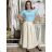 Elegante, lange Jogginghose für Damen (Einheitsgröße S/M/L) ITALIAN FASHION IMD26045/DUR S / M / L weiß