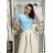 Elegante, lange Jogginghose für Damen (Einheitsgröße S/M/L) ITALIAN FASHION IMD26045/DUR S / M / L weiß