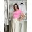 Elegante, lange Jogginghose für Damen (Einheitsgröße S/M/L) ITALIAN FASHION IMD26045/DUR S / M / L weiß