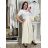 Elegante, lange Jogginghose für Damen (Einheitsgröße S/M/L) ITALIAN FASHION IMD26045/DUR S / M / L weiß