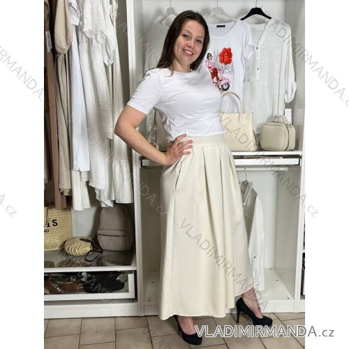 Elegante, lange Jogginghose für Damen (Einheitsgröße S/M/L) ITALIAN FASHION IMD26045/DUR S / M / L weiß