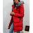 Mantel Mantel Winter mit Pelz (s-xl) POLSKá MODA PM217033
