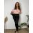 Lange Lederleggings für Damen (S/M-XL/2XL) MIEGO MIE230703