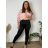 Lange Lederleggings für Damen (S/M-XL/2XL) MIEGO MIE230703 3xl / 4xl schwarz