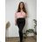 Lange Lederleggings für Damen (S/M-XL/2XL) MIEGO MIE230703 3xl / 4xl schwarz