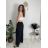 Elegante Hose mit Gürtel für Damen (S/M/L ONE SIZE) ITALIAN FASHION IM425057