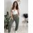 Elegante, lange Jogginghose für Damen (Einheitsgröße S/M/L) ITALIAN FASHION IMD23634