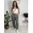 Elegante, lange Jogginghose für Damen (Einheitsgröße S/M/L) ITALIAN FASHION IMD23634
