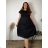 Sommerkleid oval Kurzarm Damen Übergröße (50/52/54 Einheitsgröße) ITALIAN FASHION IM425011