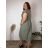 Sommerkleid oval Kurzarm Damen Übergröße (50/52/54 Einheitsgröße) ITALIAN FASHION IM425011