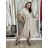 Elegante Hose mit Gürtel für Damen (S/M/L ONE SIZE) ITALIAN FASHION IM425057
