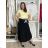 Elegante Hose mit Gürtel für Damen (S/M/L ONE SIZE) ITALIAN FASHION IM425057