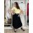 Elegante Hose mit Gürtel für Damen (S/M/L ONE SIZE) ITALIAN FASHION IM425057