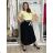 Elegante Hose mit Gürtel für Damen (S/M/L ONE SIZE) ITALIAN FASHION IM425057