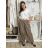 Elegantes Hemd Langarm Damen Kleid (S / M ONE SIZE) ITALIAN FASHION IMWY21734