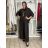 Elegante Hose mit Gürtel für Damen (S/M/L ONE SIZE) ITALIAN FASHION IM425057