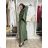 Elegante Hose mit Gürtel für Damen (S/M/L ONE SIZE) ITALIAN FASHION IM425057
