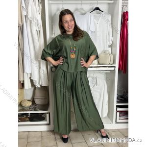 Elegante Hose mit Gürtel für Damen (S/M/L ONE SIZE) ITALIAN FASHION IM425057