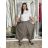 Übergroßer gestrickter Langarmpullover für Damen (S/M EINHEITSGRÖSSE) ITALIAN FASHION IMSN2416125