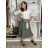 Elegante Hose mit Gürtel für Damen (S/M/L ONE SIZE) ITALIAN FASHION IM425057