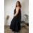 Sommerkleid oval Kurzarm Damen Übergröße (50/52/54 Einheitsgröße) ITALIAN FASHION IM425011