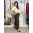 Elegante Hose mit Gürtel für Damen (S/M/L ONE SIZE) ITALIAN FASHION IM425057