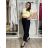 Elegante Hose mit Gürtel für Damen (S/M/L ONE SIZE) ITALIAN FASHION IM425057